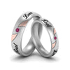 Load image into Gallery viewer, two-tone-engraved-couples-pink-sapphire-wedding-band-in-white-gold-FD9354BGSADRPI-NL-WG-EG.jpg