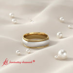 Load image into Gallery viewer, two-tone-milgrain-square-mens-band-ring-in-14k-white-gold-fdm459-2_bb8f350d-cd9e-47bd-a034-a8f41ccf7b52
