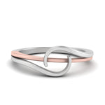 Load image into Gallery viewer, two-tone-semi-mount-solitaire-ring-in-rose-gold-FDENS2204TSMR-NL-RG