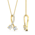 Load image into Gallery viewer, twogether-2-stone-diamond-ribbon-pendant-in-FDPD11486ANGLE1-NL-YG
