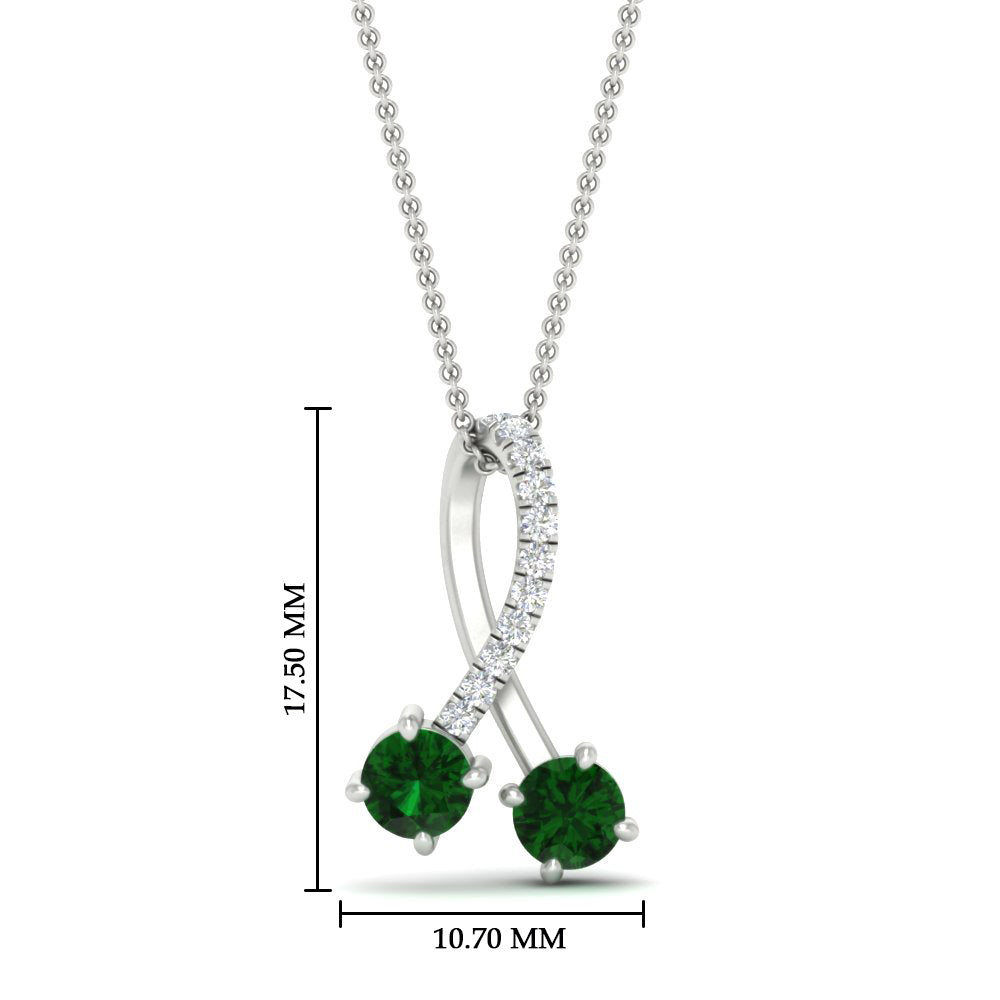 twogether-2-stone-diamond-ribbon-pendant-with-emerald-in-FDPD11486GEMGRANGLE1-NL-WG