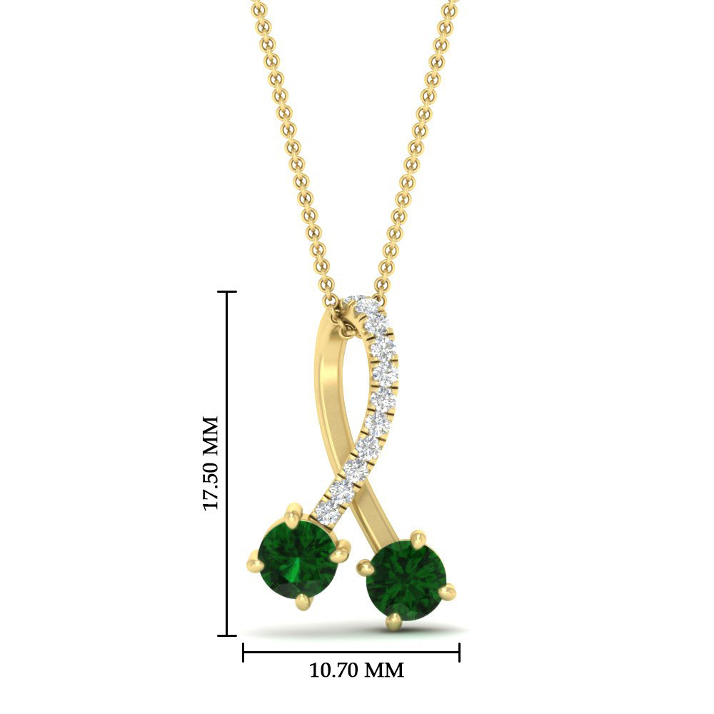 twogether-2-stone-diamond-ribbon-pendant-with-emerald-in-FDPD11486GEMGRANGLE1-NL-YG