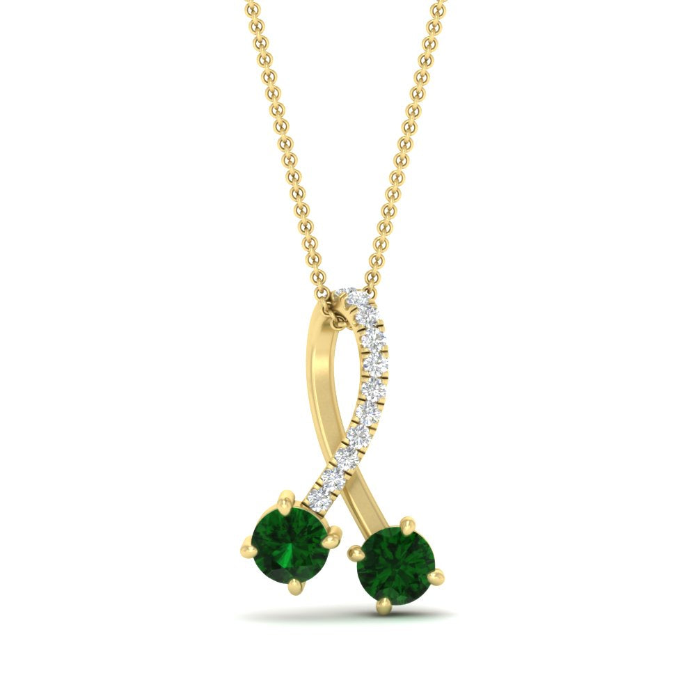 twogether-2-stone-diamond-ribbon-pendant-with-emerald-in-FDPD11486GEMGRANGLE1-NL-YG