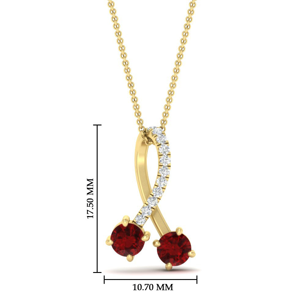 twogether-2-stone-diamond-ribbon-pendant-with-ruby-in-FDPD11486GRUDRANGLE1-NL-YG