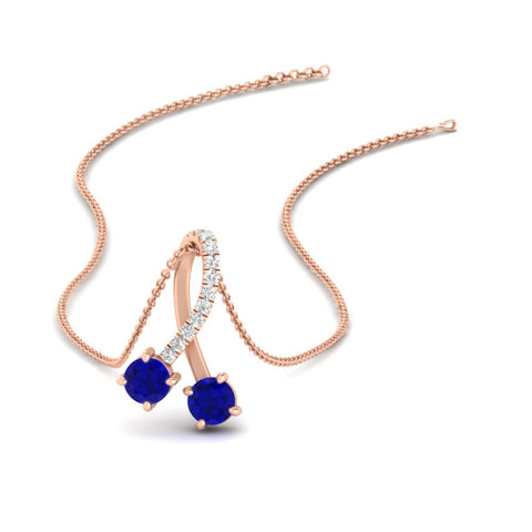 twogether-2-stone-diamond-ribbon-pendant-with-sapphire-in-rose-gold-FDPD11486GSABL-NL-RG