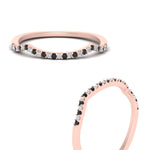 Load image into Gallery viewer, U Prong Curved Wedding Band
