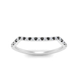 Load image into Gallery viewer, U Prong Curved Wedding Band
