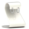 Load image into Gallery viewer, u-prong-hoop-diamond-earring-in-white-gold-FD-EAR10803STAND-NL-WG.jpg