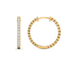 Load image into Gallery viewer, u-prong-hoop-diamond-earring-in-yellow-gold-FD-EAR10803ANGLE1-NL-YG.jpg
