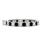 Load image into Gallery viewer, U Prong Round Eternity Band One Carat
