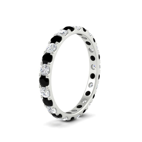 u-prong-round-diamond-eternity-band-one-carat-black-diamond-in-white-gold-FDEWB8371GBLACKANGLE2-1.00CT-NL-WG