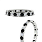 Load image into Gallery viewer, U Prong Round Eternity Band One Carat
