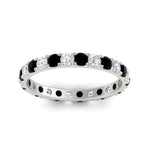 Load image into Gallery viewer, U Prong Round Eternity Band One Carat
