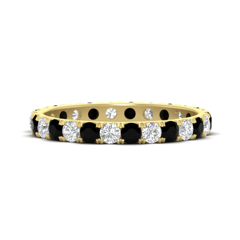 u-prong-round-diamond-eternity-band-one-carat-black-diamond-in-yellow-gold-FDEWB8371GBLACK-1.00CT-NL-YG