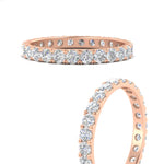 Load image into Gallery viewer, U Prong Round Eternity Band One Carat
