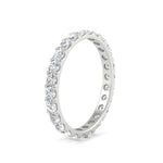 Load image into Gallery viewer, U Prong Round Eternity Band One Carat
