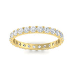 Load image into Gallery viewer, U Prong Round Eternity Band One Carat

