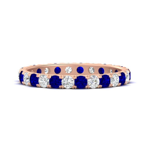 u-prong-round-diamond-eternity-band-one-carat-sapphire-in-rose-gold-FDEWB8371GSABL-1.00CT-NL-RG