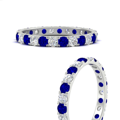 u-prong-round-diamond-eternity-band-one-carat-sapphire-in-white-gold-FDEWB8371GSABLANGLE3-1.00CT-NL-WG