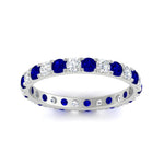 Load image into Gallery viewer, U Prong Round Eternity Band One Carat
