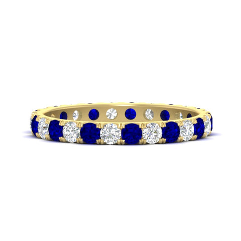u-prong-round-diamond-eternity-band-one-carat-sapphire-in-yellow-gold-FDEWB8371GSABL-1.00CT-NL-YG
