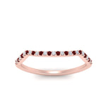 Load image into Gallery viewer, U Prong Curved Wedding Band
