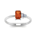 Load image into Gallery viewer, unconventional-orange-sapphire-engagement-ring-for-women-in-white-gold-FD9008EMGSAOR-NL-WG.jpg
