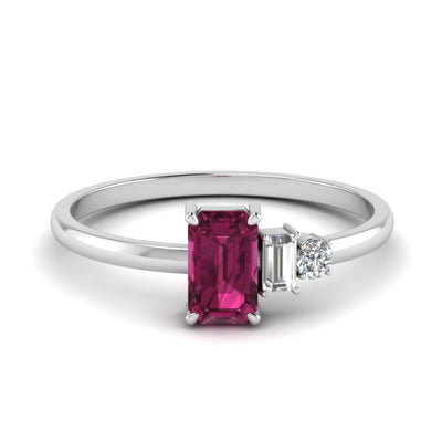 Unconventional Gemstone Ring For Women