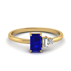 Unconventional Gemstone Ring For Women