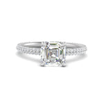 Load image into Gallery viewer, under-halo-pave-asscher-lab-grown-engagement-ring-in-platinum-FD10060ASR-NL-WG.jpg?v=1770718242
