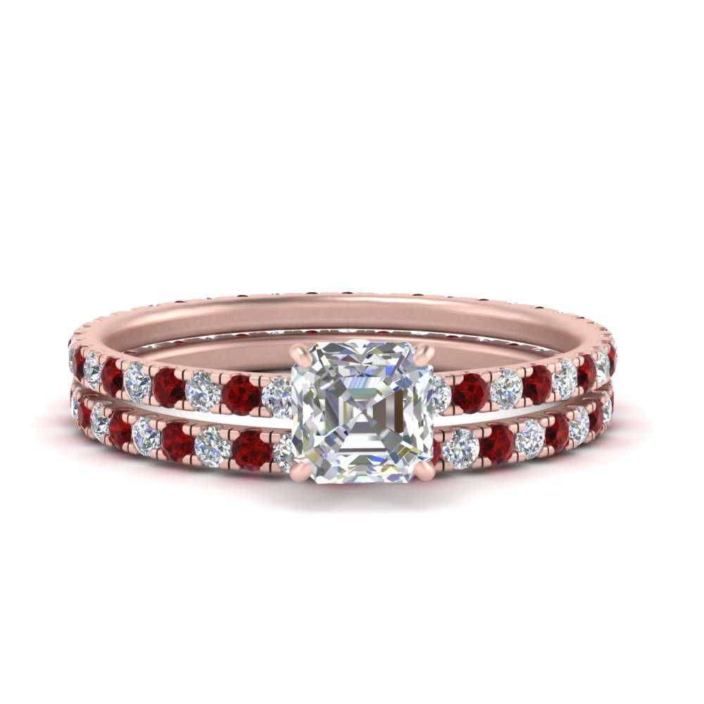 underhalo-eternity-asscher-cut-diamond-wedding-band-set-with-ruby-in-FD9168ASGRUDRANGLE3-NL-RG