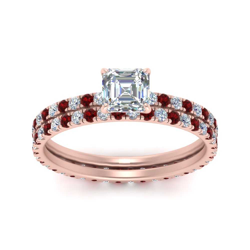 underhalo-eternity-asscher-cut-diamond-wedding-band-set-with-ruby-in-FD9168ASGRUDRANGLE3-NL-RG