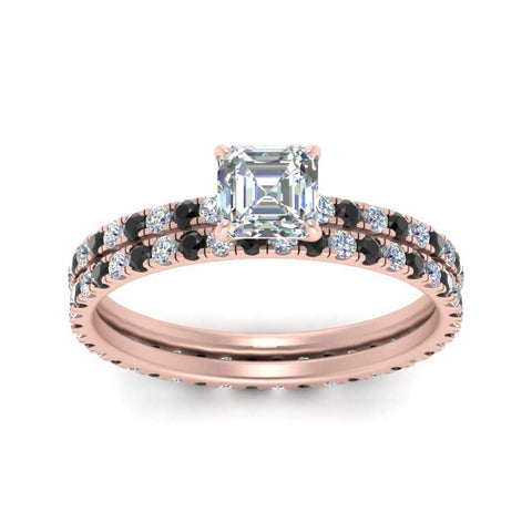 underhalo-eternity-asscher-cut-wedding-band-set-with-black-diamond-in-FD9168ASGBLACKANGLE3-NL-RG