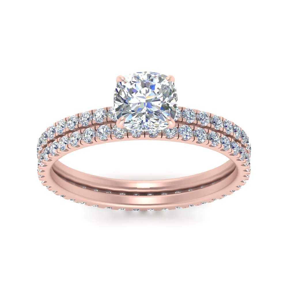 underhalo-eternity-cushion-cut-diamond-wedding-band-set-in-FD9168CUANGLE3-NL-RG