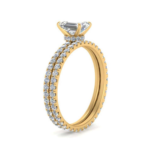 underhalo-eternity-emerald-cut-diamond-wedding-band-set-in-FD9168EMANGLE3-NL-YG