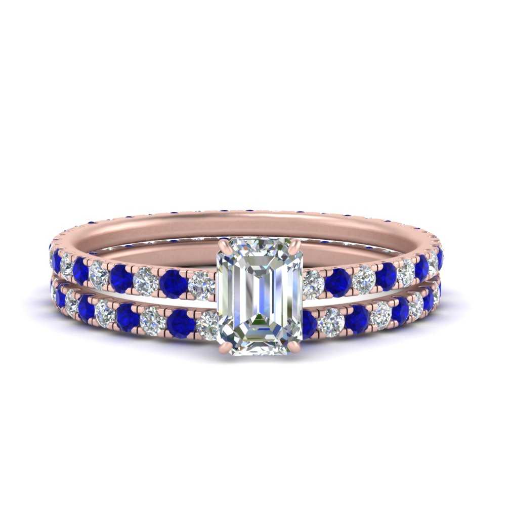 underhalo-eternity-emerald-cut-diamond-wedding-band-set-with-sapphire-in-FD9168EMGSABLANGLE3-NL-RG