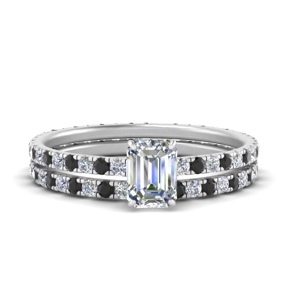 underhalo-eternity-emerald-cut-wedding-band-set-with-black-diamond-in-FD9168EMGBLACKANGLE3-NL-WG