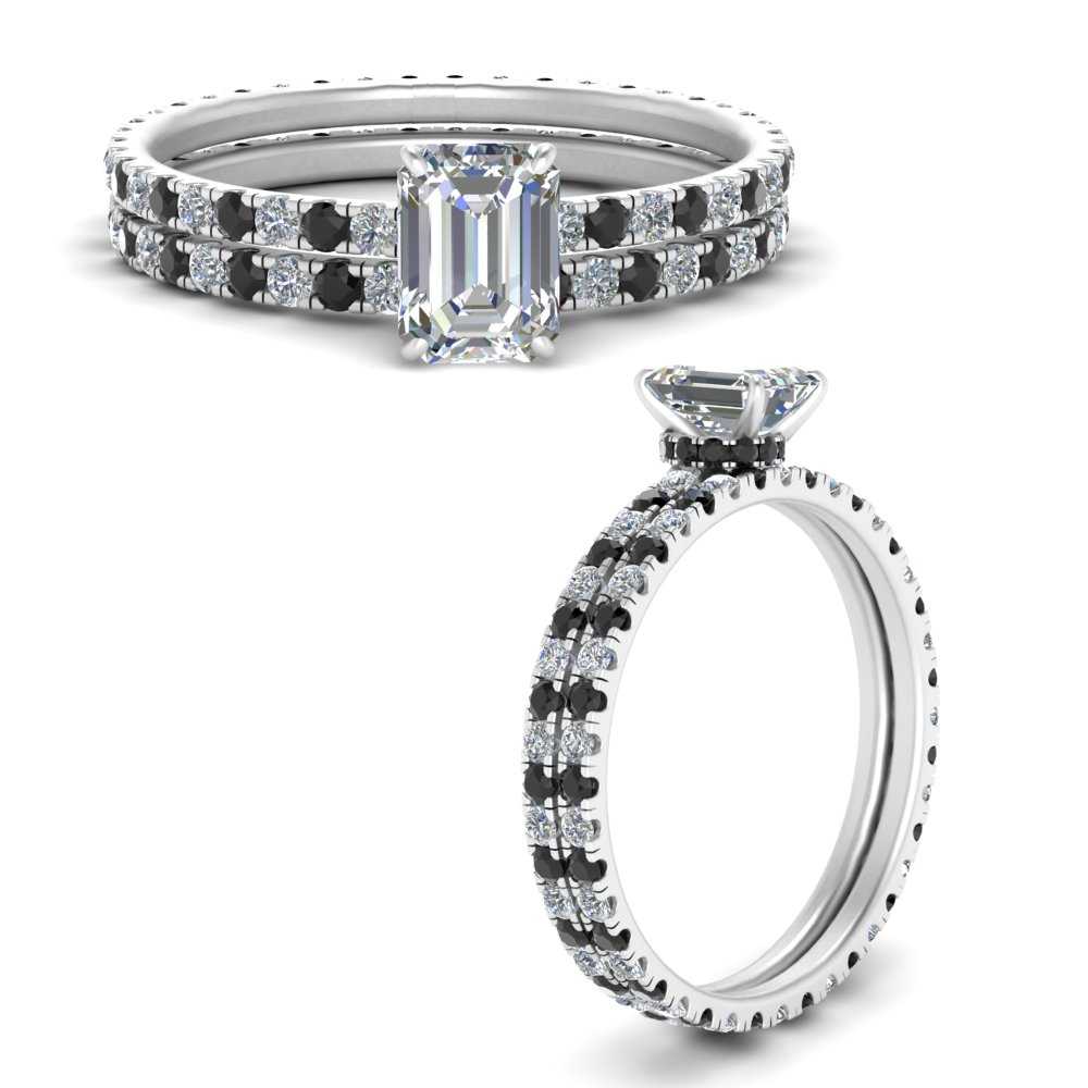 underhalo-eternity-emerald-cut-wedding-band-set-with-black-diamond-in-FD9168EMGBLACKANGLE3-NL-WG