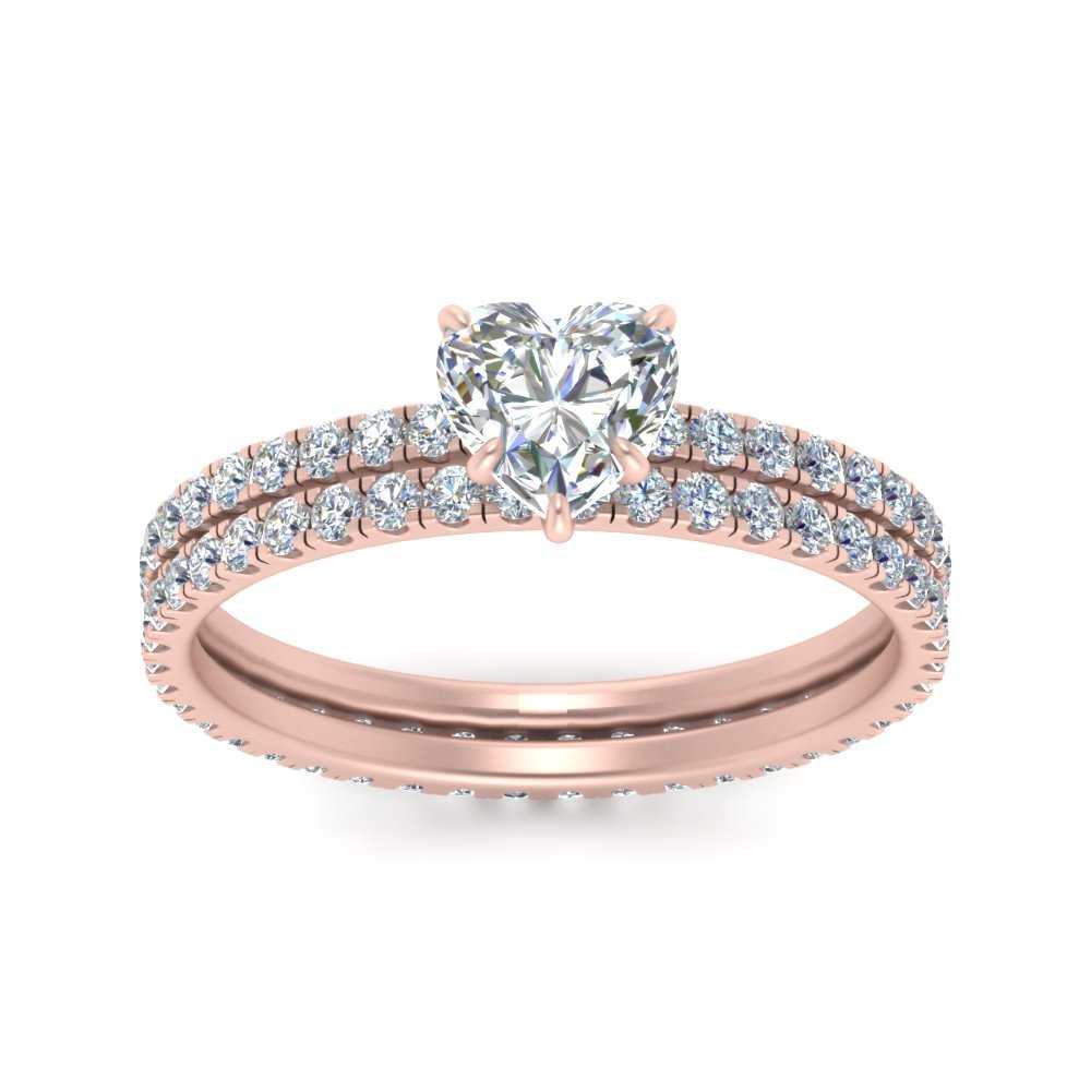 underhalo-eternity-heart-shaped-diamond-wedding-band-set-in-FD9168HTANGLE3-NL-RG
