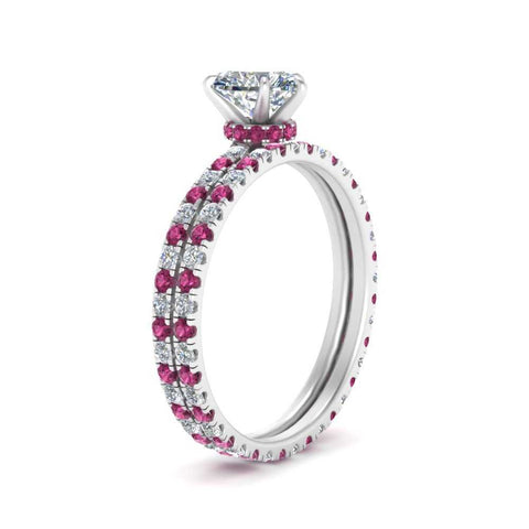 underhalo-eternity-heart-shaped-diamond-wedding-band-set-with-pink-sapphire-in-FD9168HTGSADRPIANGLE3-NL-WG