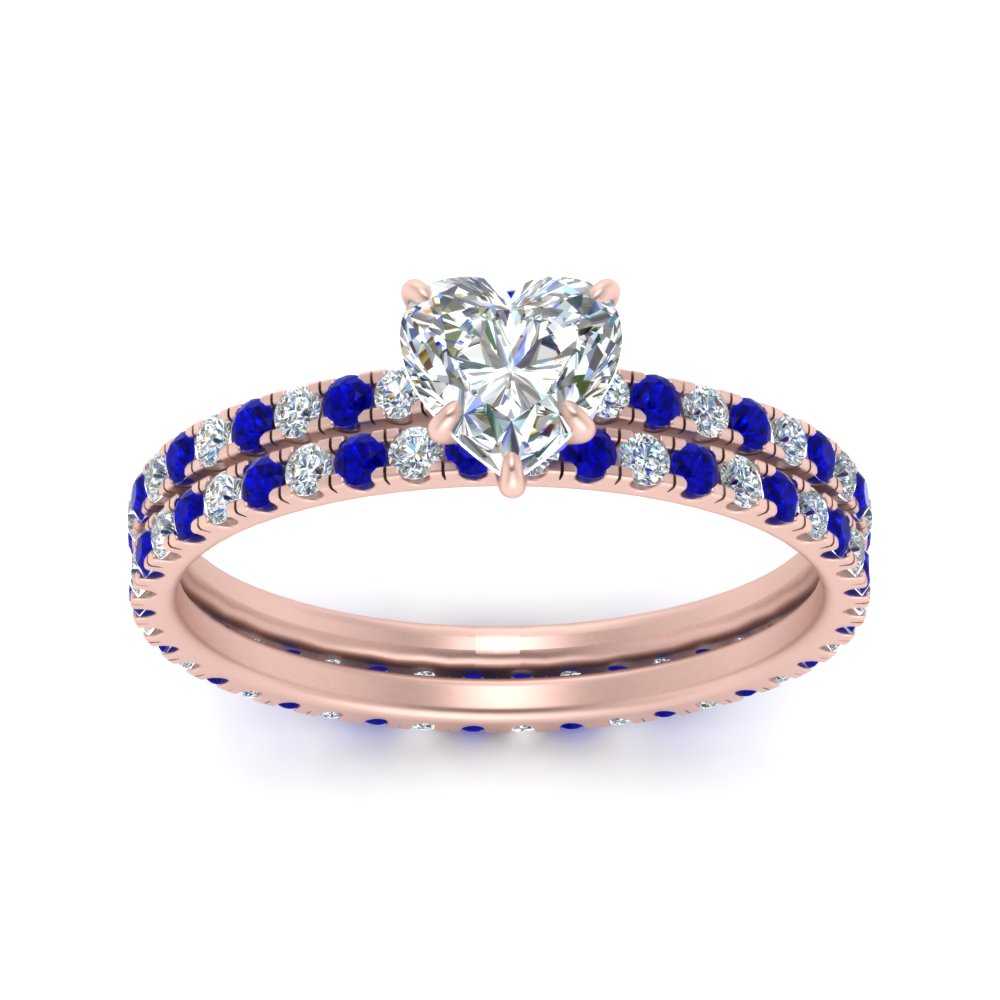 underhalo-eternity-heart-shaped-diamond-wedding-band-set-with-sapphire-in-FD9168HTGSABLANGLE3-NL-RG