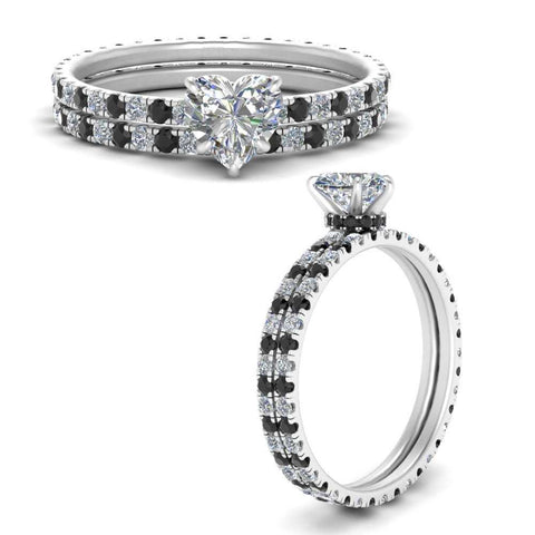 underhalo-eternity-heart-shaped-wedding-band-set-with-black-diamond-in-FD9168HTGBLACKANGLE3-NL-WG