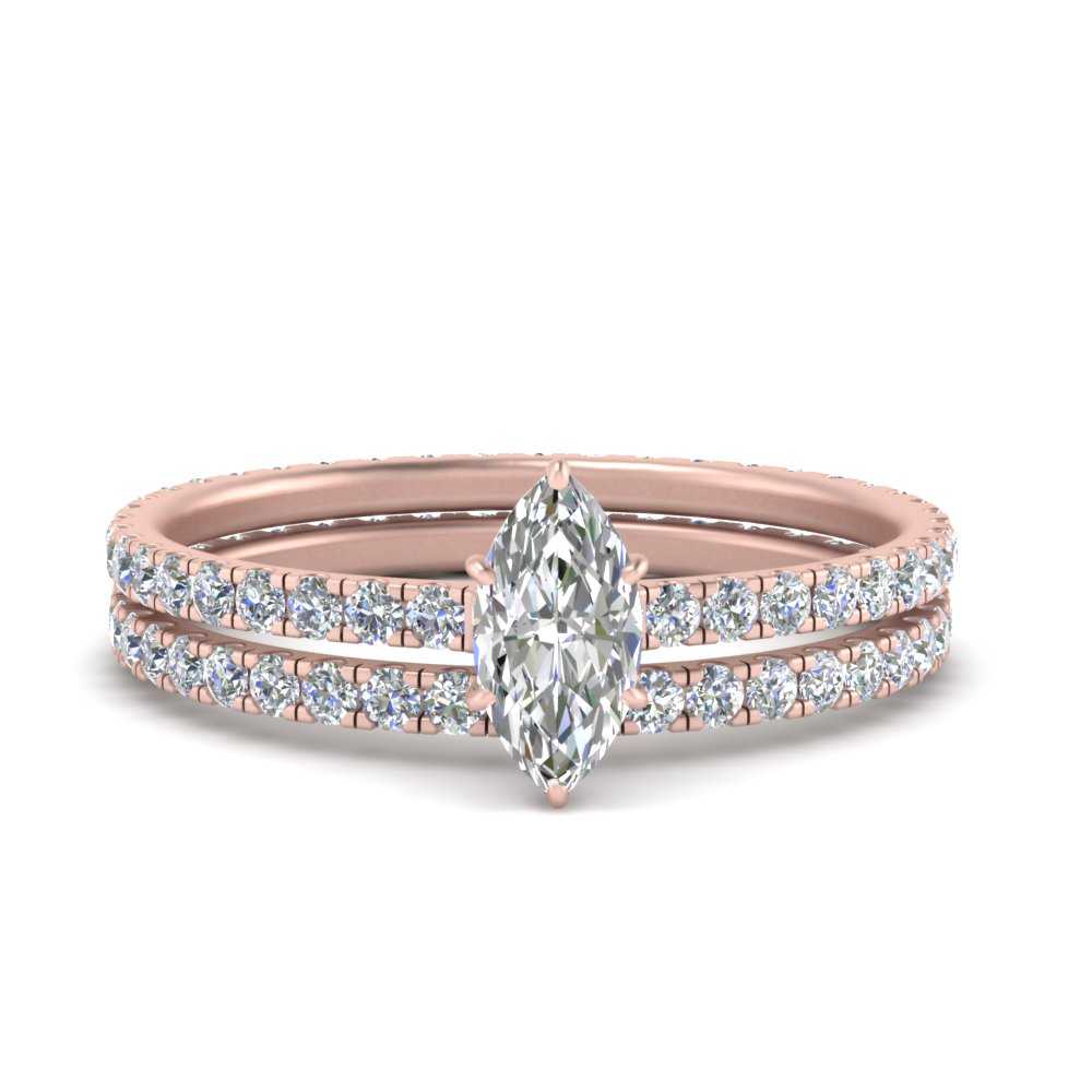 underhalo-eternity-marquise-cut-diamond-wedding-band-set-in-FD9168MQANGLE3-NL-RG