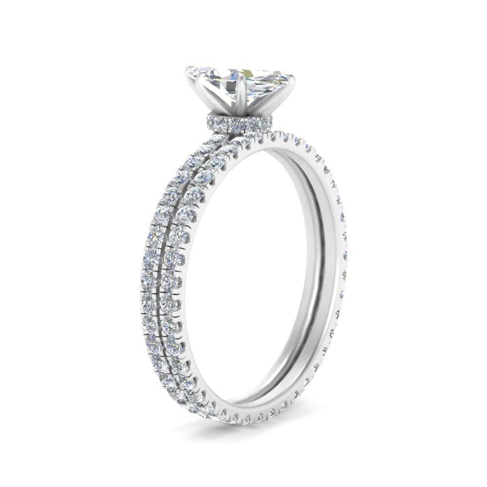 underhalo-eternity-marquise-cut-diamond-wedding-band-set-in-FD9168MQANGLE3-NL-WG