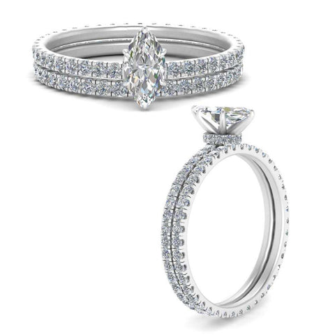underhalo-eternity-marquise-cut-diamond-wedding-band-set-in-FD9168MQANGLE3-NL-WG