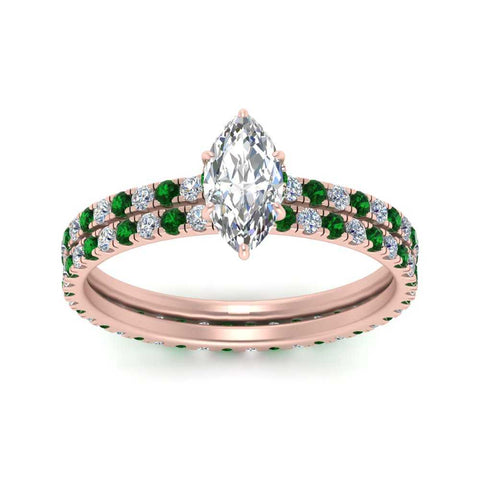 underhalo-eternity-marquise-cut-diamond-wedding-band-set-with-emerald-in-FD9168MQGEMGRANGLE3-NL-RG