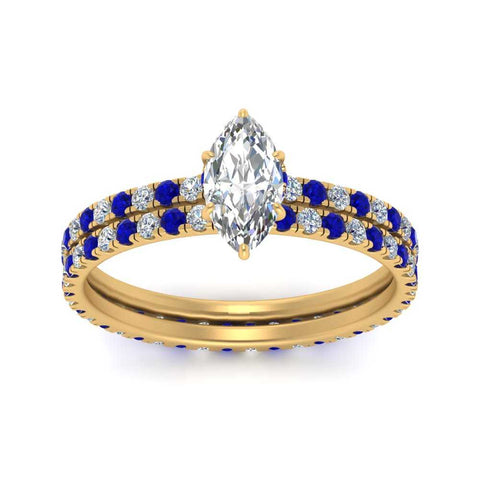 underhalo-eternity-marquise-cut-diamond-wedding-band-set-with-sapphire-in-FD9168MQGSABLANGLE3-NL-YG