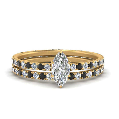 underhalo-eternity-marquise-cut-wedding-band-set-with-black-diamond-in-FD9168MQGBLACKANGLE3-NL-YG