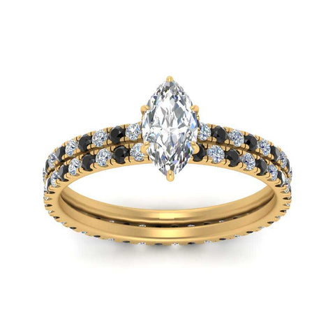 underhalo-eternity-marquise-cut-wedding-band-set-with-black-diamond-in-FD9168MQGBLACKANGLE3-NL-YG