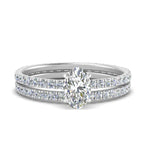 Load image into Gallery viewer, underhalo-eternity-oval-shaped-diamond-wedding-band-set-in-FD9168OVANGLE3-NL-WG
